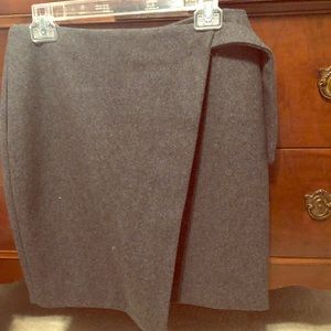 Kate Spade Saturday Gray Wool Skirt